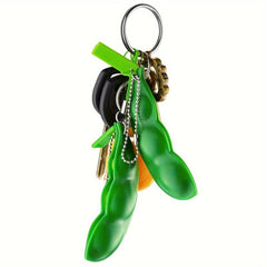 3pcs Funny Facial Expressions Squeeze Bean Fidget Toy Gift