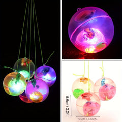 Luminous Elastic Crystal Ball Jumping Ball for Day and Night Play