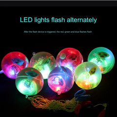 Luminous Elastic Crystal Ball Jumping Ball for Day and Night Play