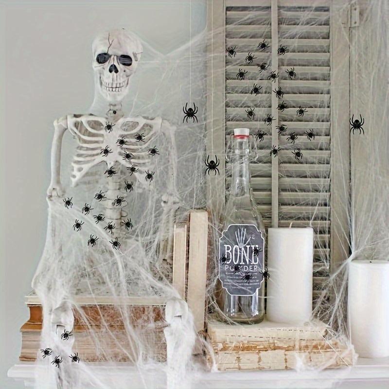 Halloween Prank Spider Toy Simulation Plastic Spider Ghost Spider Toy