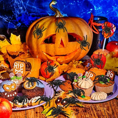 Halloween Prank Spider Toy Simulation Plastic Spider Ghost Spider Toy