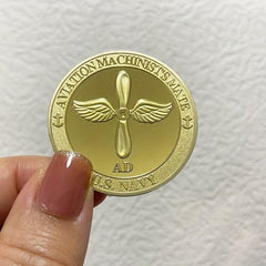 US Navy Aviation Ordnanceman Challenge Coin Metal Coin