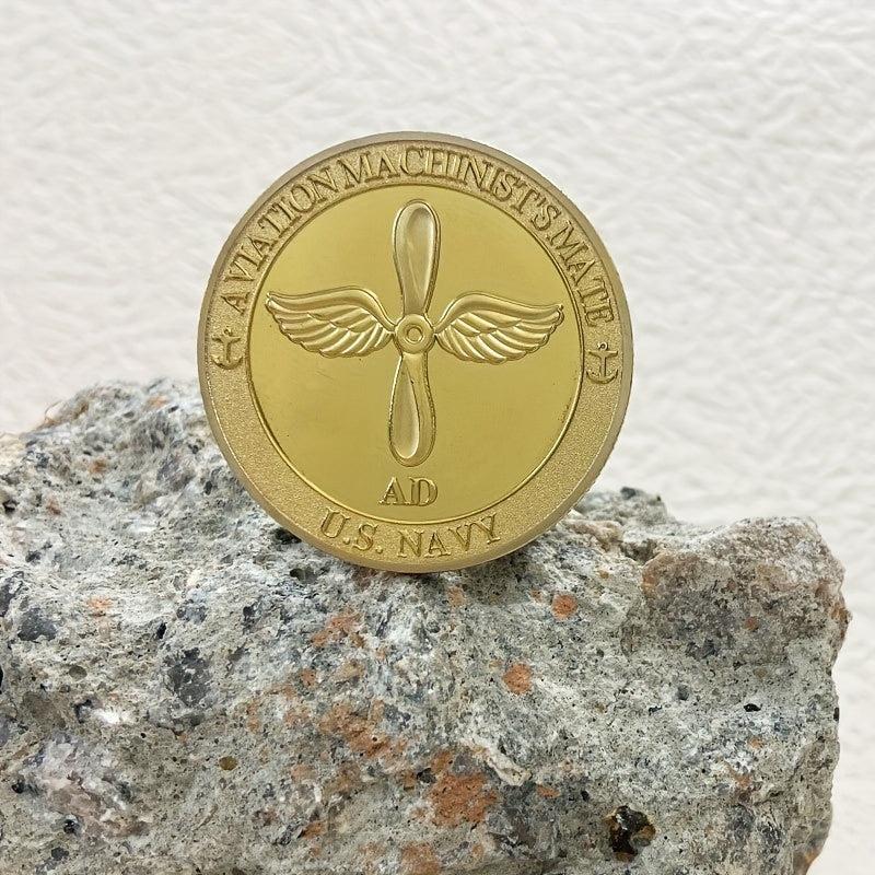 US Navy Aviation Ordnanceman Challenge Coin Metal Coin