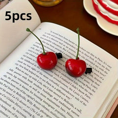 5pcs Fruit Hairpins Fun Headwear for Party Family Gatherings Halloween