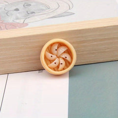 Resin Toy Food Play Set for Micro Landscapes - 3pcs Mixed Hair