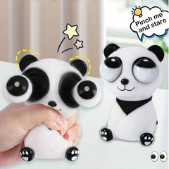 Anti stress Panda Squeeze Toys Funny Tricky Doll Balls Decompression Animal Eyes