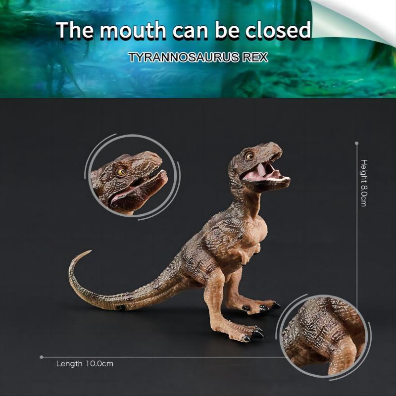 Simulation Dinosaur Series: Crown Dragon, T-Rex, Quick Dragon...