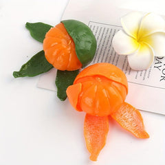 Novelty Orange Pinch Funny Toy Peelable Orange Bubble Ball Toy