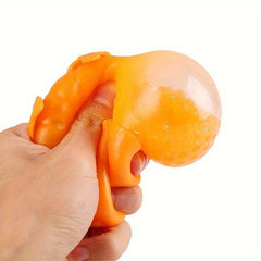Novelty Orange Pinch Funny Toy Peelable Orange Bubble Ball Toy