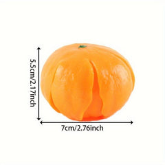 Novelty Orange Pinch Funny Toy Peelable Orange Bubble Ball Toy