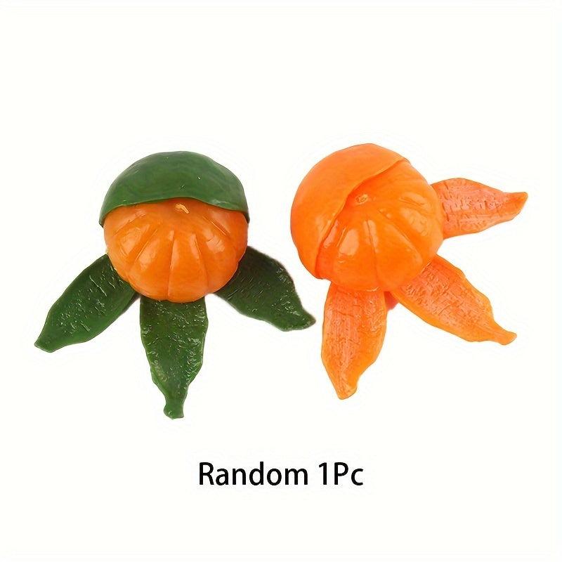 Novelty Orange Pinch Funny Toy Peelable Orange Bubble Ball Toy