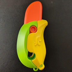 Gravity Defying Banana Carrot Toy Carrot