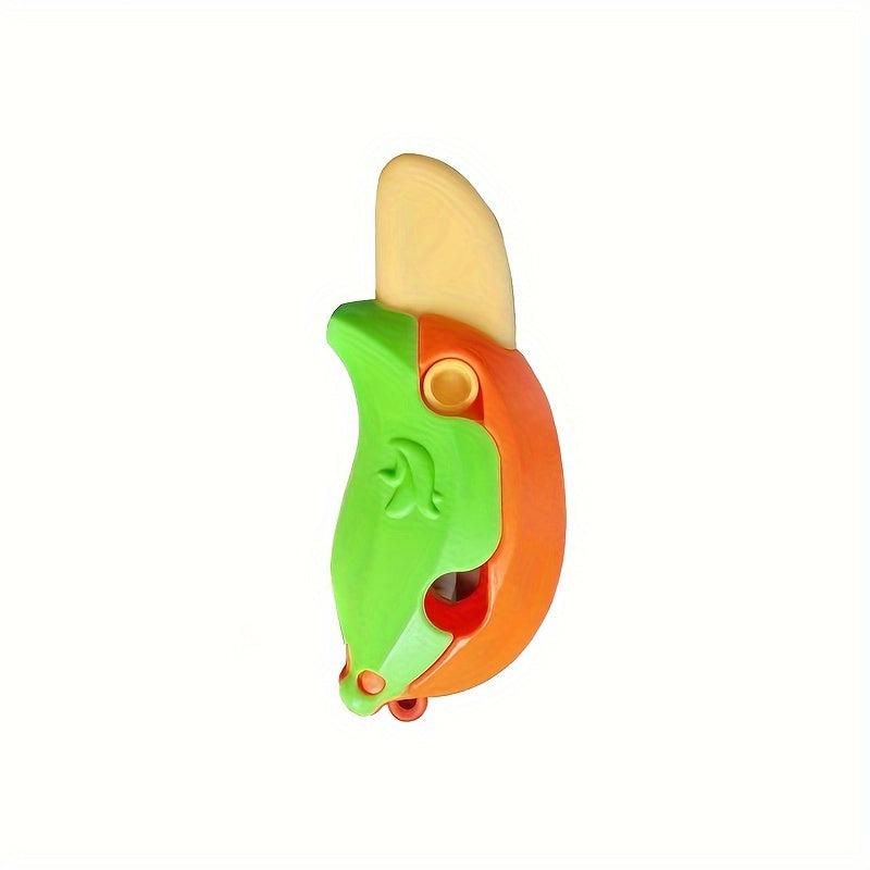 Gravity Defying Banana Carrot Toy Carrot