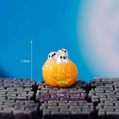 Halloween Crystal Ball Ghost Pumpkin Ornament