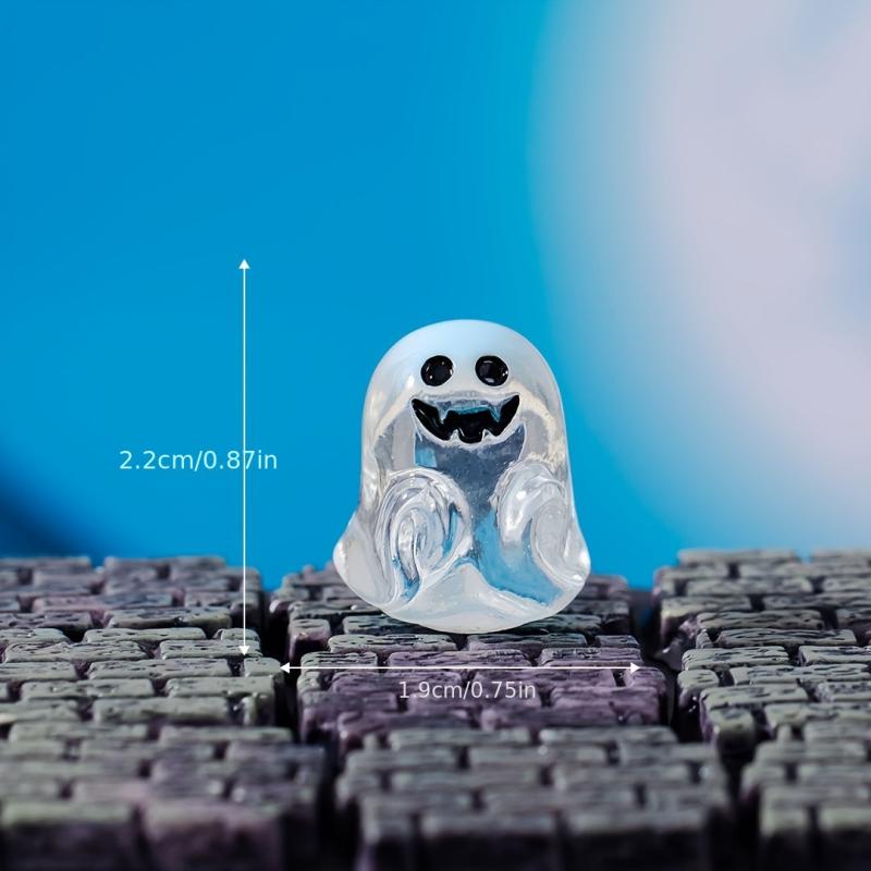 Halloween Crystal Ball Ghost Pumpkin Ornament