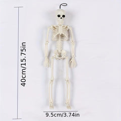 1pc Halloween Plastic Skeleton Decoration for Haunted House and Horror Theme
