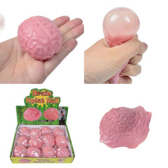 Halloween Funny Small Brain Decompressing Brain Milk Vent Ball