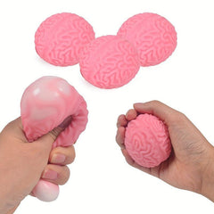 Halloween Funny Small Brain Decompressing Brain Milk Vent Ball