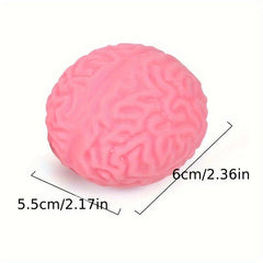 Halloween Funny Small Brain Decompressing Brain Milk Vent Ball