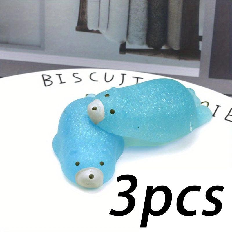 Pinch And Play Little Chicken Little Bear Little Yellow Duck Venting Tool