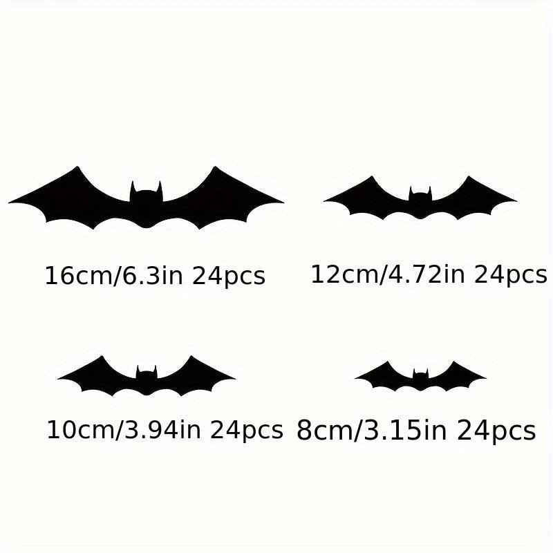 Halloween Bats Wall Decor Scary 3D Sticker