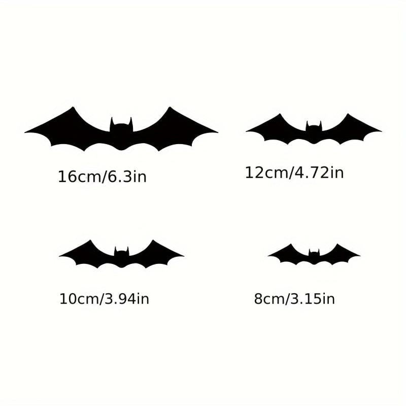 Halloween Bats Wall Decor Scary 3D Sticker
