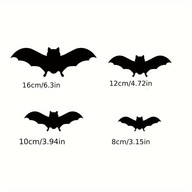Halloween Bats Wall Decor Scary 3D Sticker