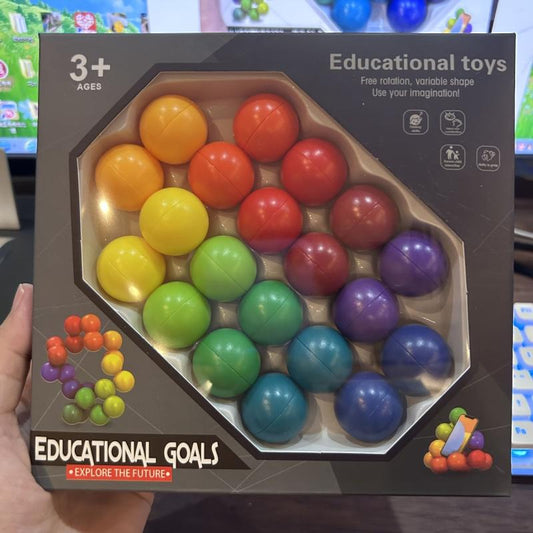 Educational Beaded Decompression Ball Strange Toy