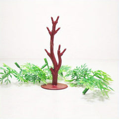 5 Pcs Simulated Sophora Tree Model Sand Table Plant Building Roadway Tree