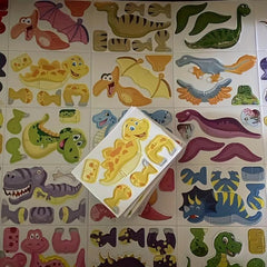 Dinosaur 3D Puzzle Kids Toys Educational Model Kindergarten Prizes