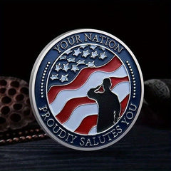 Veterans Military Challenge Coin Thank You For Your Service Gift