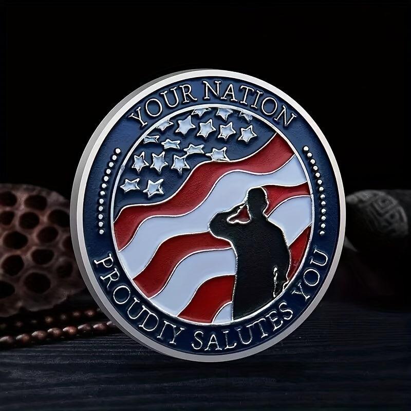Veterans Military Challenge Coin Thank You For Your Service Gift