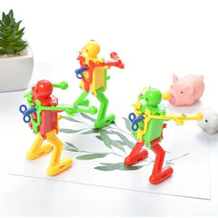 Dancing Robot Clockwork Mini Stick Figure Toy