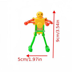 Dancing Robot Clockwork Mini Stick Figure Toy