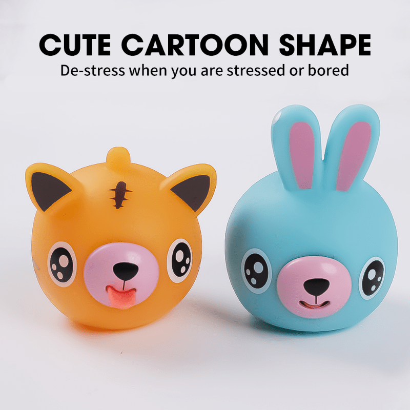 Animal Pinch Press Ball Tongue Out Stress Reliever Toy Soft Rebound Slow Rising