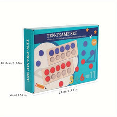Montessori Math Ten Frame Set