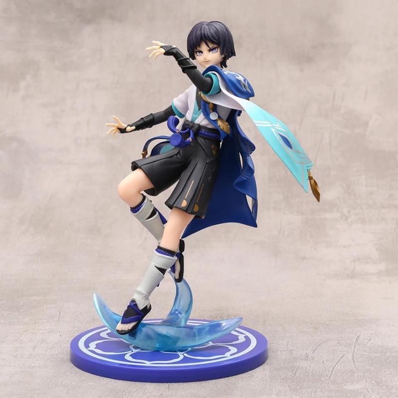 9in Anime Game Character 1/6 Scale Painted Figure Statue Collection Model Toy