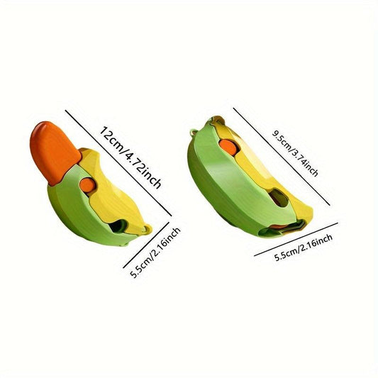 Decompression Gravity 3D Printing Banana Eggplant Puzzle Toy