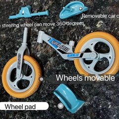 Mini Radish Bike Children's Toy Balance Car Ornament