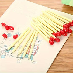 Mini Ballpoint Pen Toy Portable Match Doodle Writing Creative Office Stationery