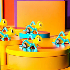 Rebound Sliding Toy Car Grasshopper Creativity Random