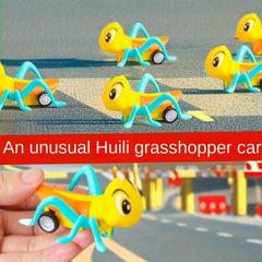 Rebound Sliding Toy Car Grasshopper Creativity Random