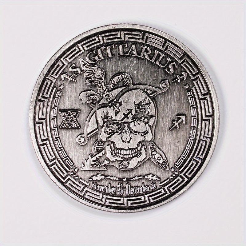 12 Constellations Collectibles Coins Home Decoration Magic Coin