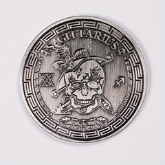 12 Constellations Collectibles Coins Home Decoration Magic Coin