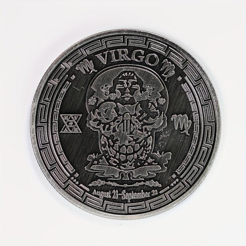 12 Constellations Collectibles Coins Home Decoration Magic Coin