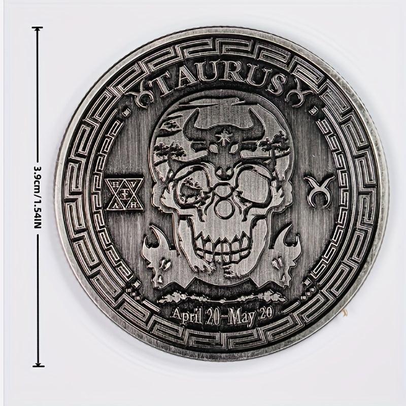 12 Constellations Collectibles Coins Home Decoration Magic Coin