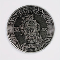 12 Constellations Collectibles Coins Home Decoration Magic Coin