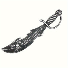 1pc Plastic Pirate Knives Halloween Props Pirate Swords Stage Perform