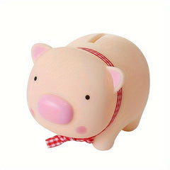 Enamel Doll Savings Jar Piggy Bank Creative Gift