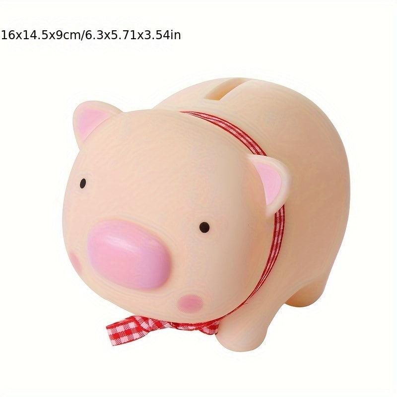 Enamel Doll Savings Jar Piggy Bank Creative Gift